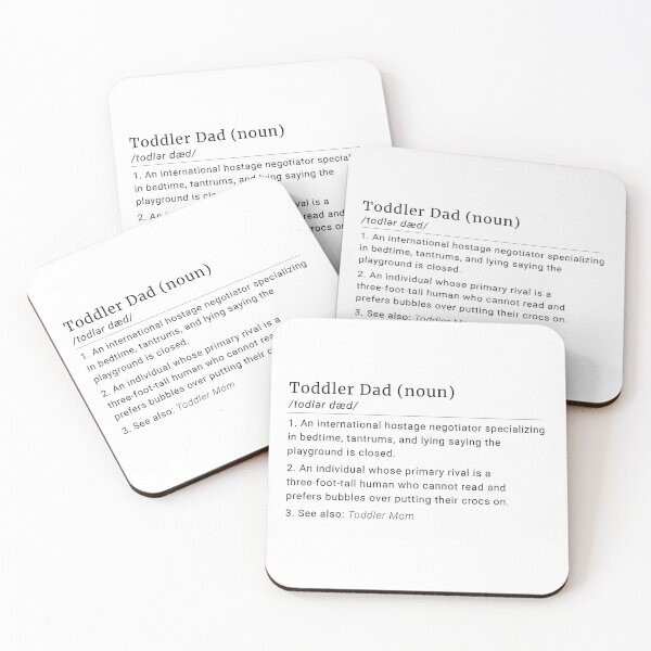 Item preview, Toddler Dad Noun Definition Funny Parenting designed and sold by VTineDesigns.