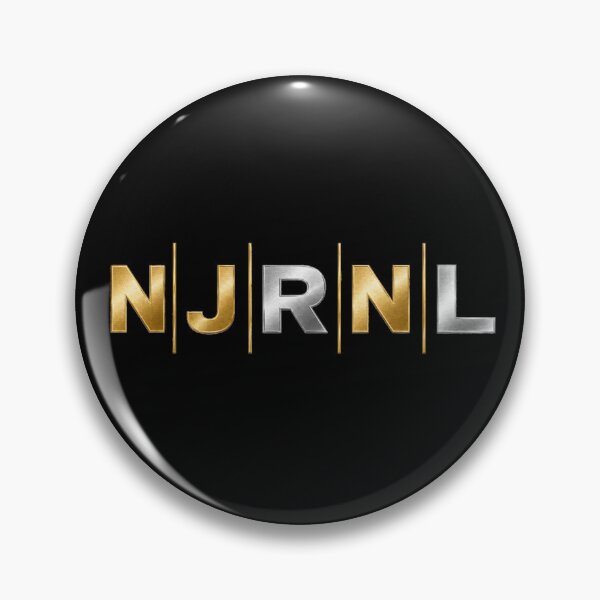 Item preview, NJRNL Metallic Gold Jump Rope Logo designed and sold by NJRNL Apparel .