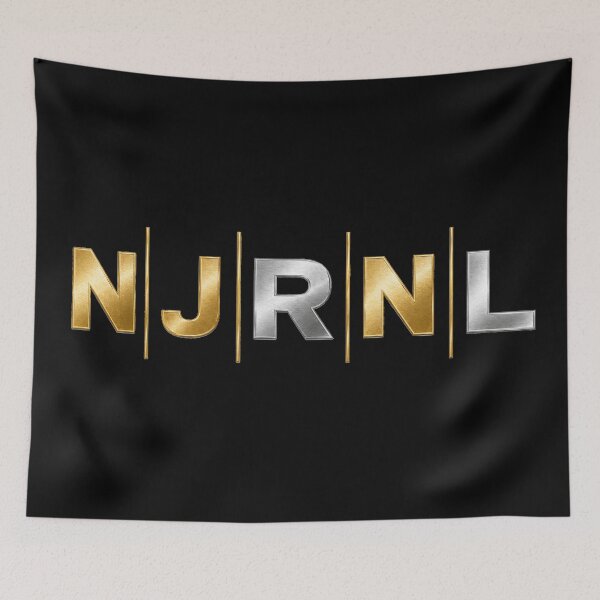 Item preview, NJRNL Metallic Gold Jump Rope Logo designed and sold by NJRNL Apparel .