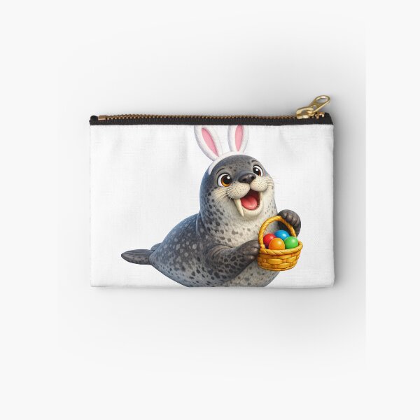Item preview, Leopard Seal Easter Bunny designed and sold by Sillytoe.
