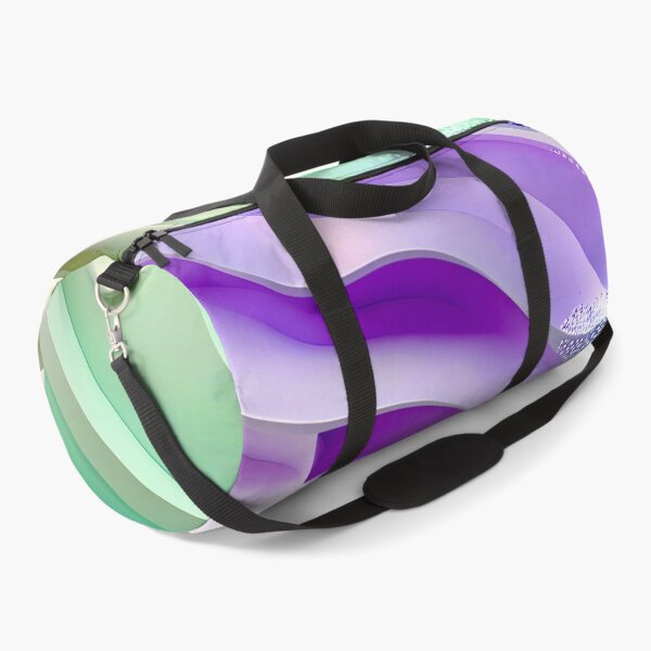 Item preview, Mint Green and Violet Geometric Spiral designed and sold by Vicky Brago-Mitchell®.