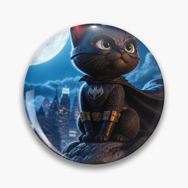 Item preview, Bat Cat I Am The Night Cute Superhero Dark Knight Kitten Design designed and sold by SALVO180674.