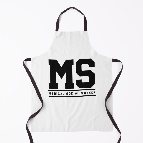 Item preview, Medical Social Worker - Bold MS Badge Design designed and sold by medicalkinoko.