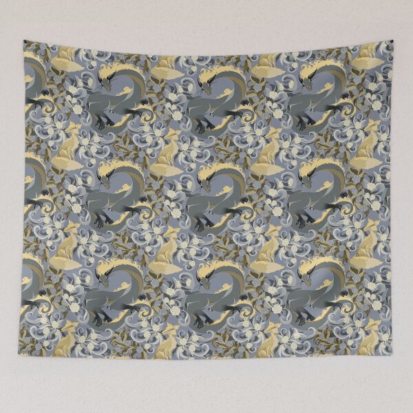 Item preview, Dragon Fox Pattern  designed and sold by lucabulary.