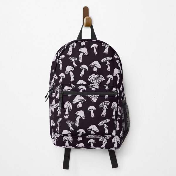 Item preview, Dark Mushroom Pattern Cottagecore designed and sold by trajeado14.
