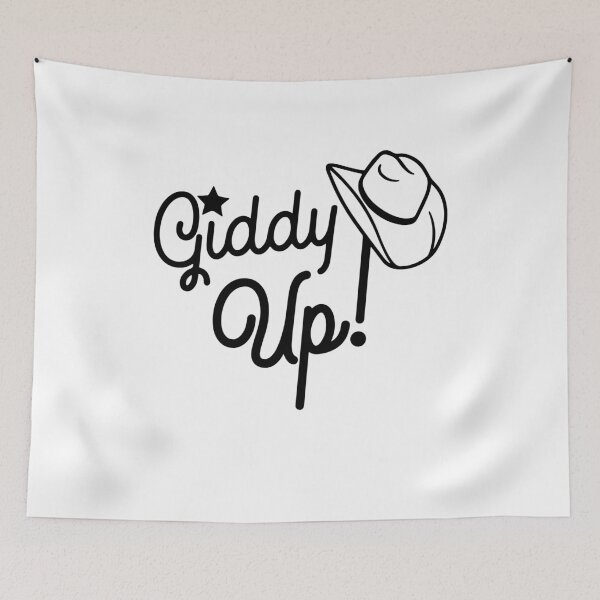 Item preview, Giddy Up Howdy Cowboy Western Cowgirl designed and sold by gunaone-design.