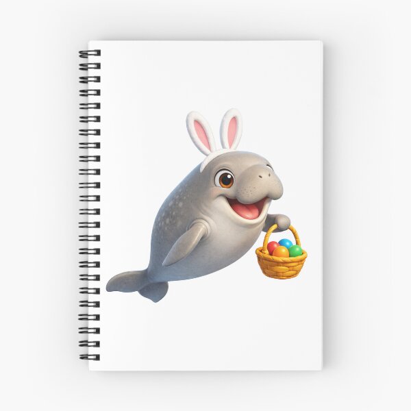 Item preview, Manatee Easter Bunny designed and sold by Sillytoe.