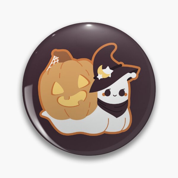 Item preview, Witch Snail with Jack-O-Lantern Shell designed and sold by Stephanie Hardy.