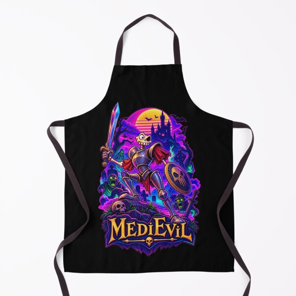 Item preview, Synthwave Undead Knight - Retro MediEvil designed and sold by Rosteri.