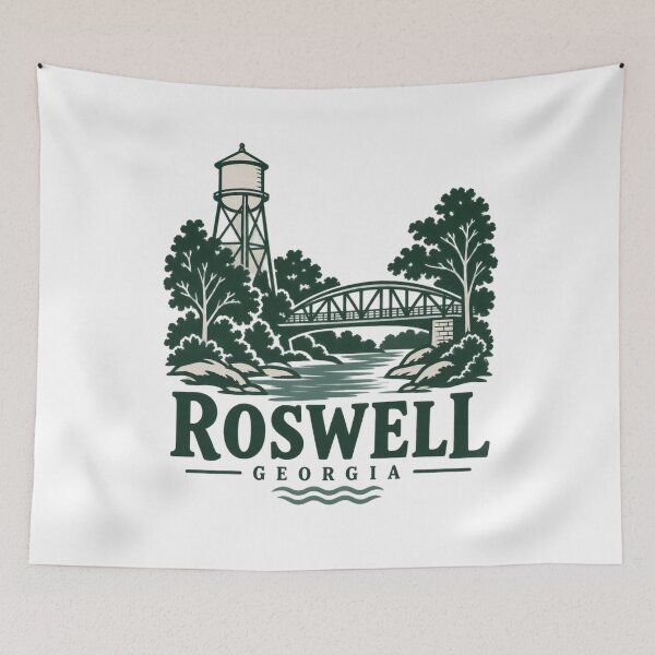 Item preview, Roswell Georgia designed and sold by CampAndCoast.