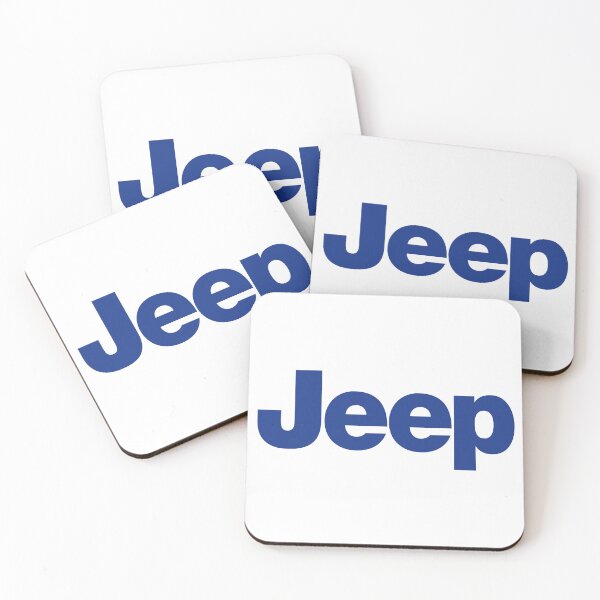 Item preview, Jeep Blue Classic Typography Offroad Vehicle Logo designed and sold by nicwe.