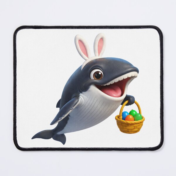 Item preview, Minke Whale Easter Bunny designed and sold by Sillytoe.