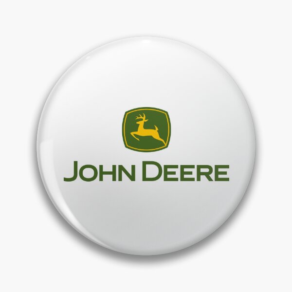 Item preview, John Deere Green and Yellow Leaping Deer Emblem designed and sold by nicwe.