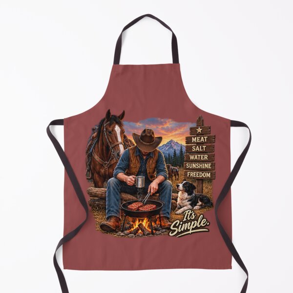 Item preview, It's Simple - Cowboy designed and sold by CarnivoreGifts.