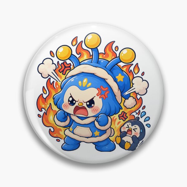 Item preview, AOMJAI Angry Mood Cute  Fire designed and sold by AOMJAI-Studio.