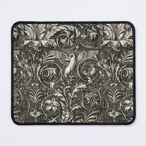 Item preview, Vintage Botanical Birds – Antique Floral Engraving Pattern designed and sold by destelloacido.