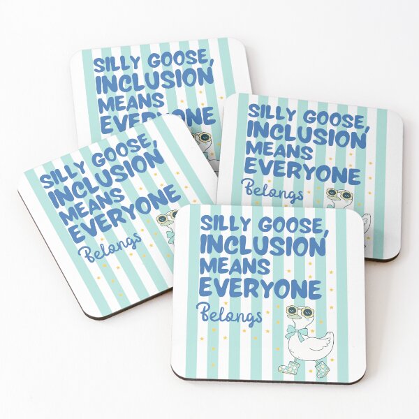 Item preview, Silly Goose Inclusion Means Everyone Belongs Cute SPED Teacher and School Counselor designed and sold by PalleteCreation.