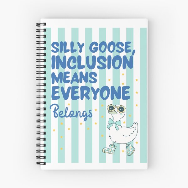 Item preview, Silly Goose Inclusion Means Everyone Belongs Cute SPED Teacher and School Counselor designed and sold by PalleteCreation.