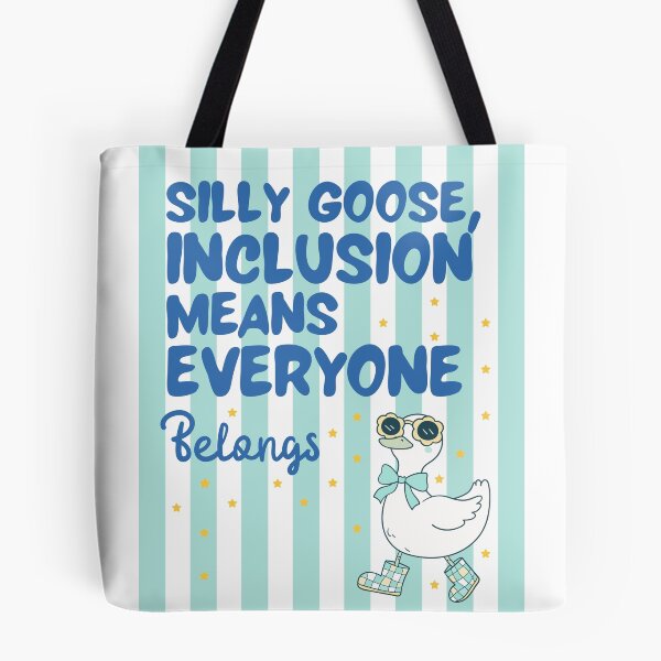 Item preview, Silly Goose Inclusion Means Everyone Belongs Cute SPED Teacher and School Counselor designed and sold by PalleteCreation.