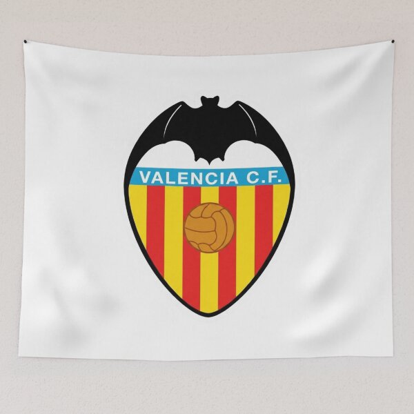 Item preview, Valencia CF Official Bat Crest Football Shield designed and sold by annaarthk.
