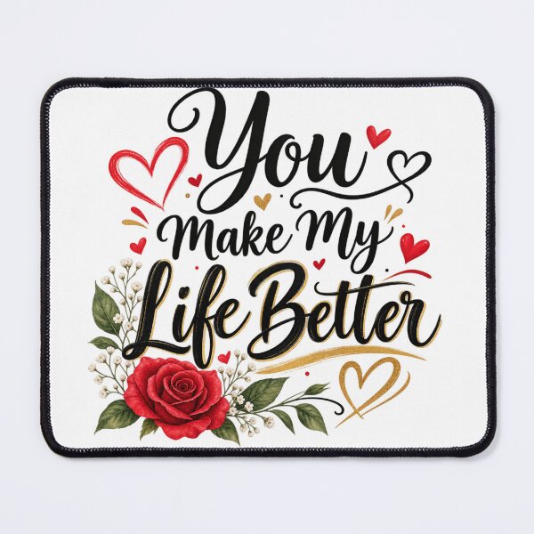 Item preview, You Make My Life Better Wife Gift designed and sold by AbsheerDesign.