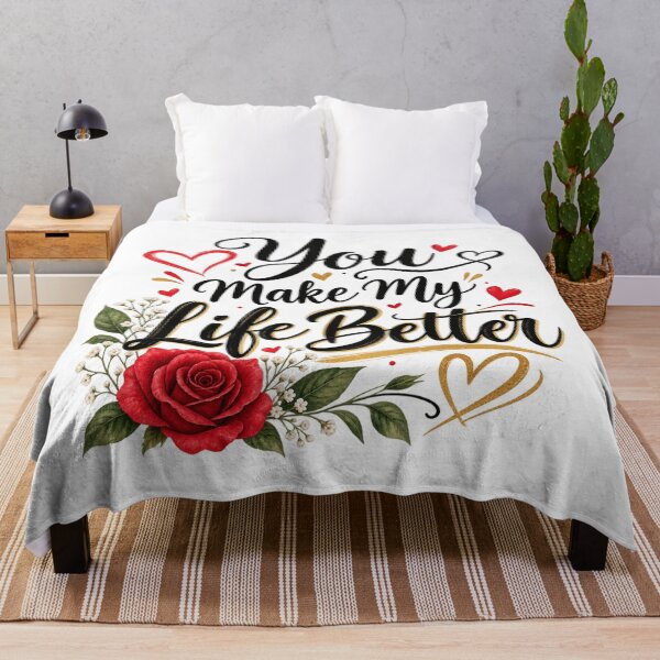 Item preview, You Make My Life Better Wife Gift designed and sold by AbsheerDesign.