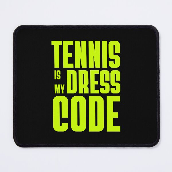 Item preview, Tennis Is My Dress Code - Neon Typography designed and sold by Liamsiartwork.