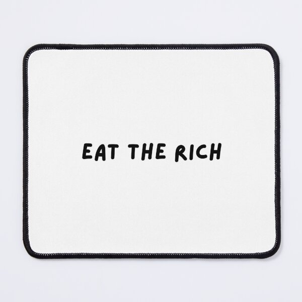 Item preview, Eat The Rich Sticker designed and sold by rilamofushop.