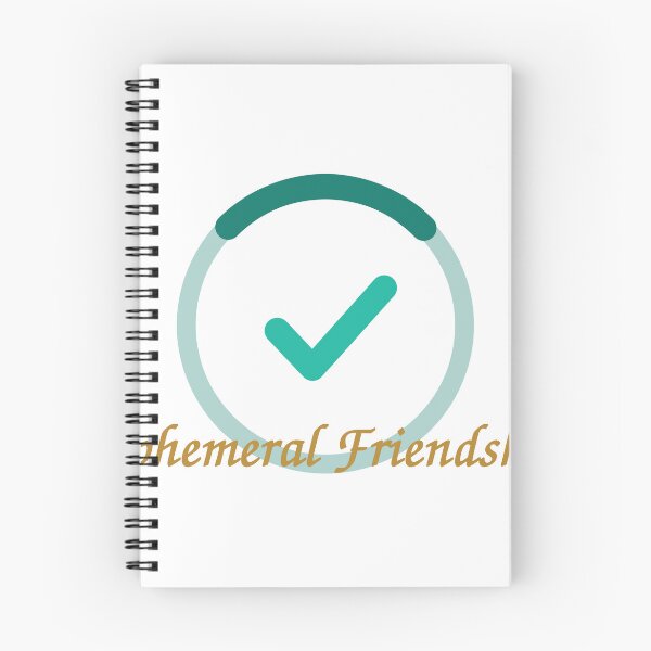 Item preview, Ephemeral Friendship Gold Teal Emblem designed and sold by Lespribos .