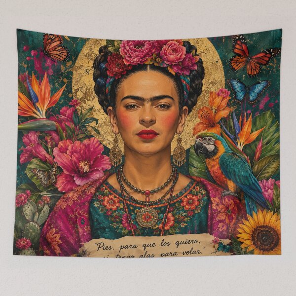 Item preview, frida Kahlo wildlife designed and sold by Muycote.