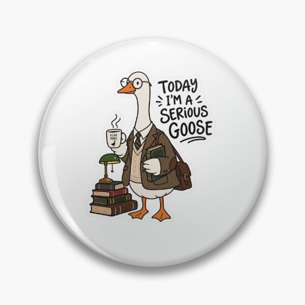 Item preview, Serious Goose designed and sold by CommonGroundCo.