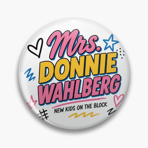 Item preview, Mrs. Donnie Wahlberg designed and sold by ᴛʜᴇ ᴛɪɴʏ Qᴜɪʀᴋ ᴄᴏ..