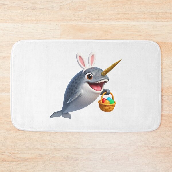 Item preview, Narwhal Easter Bunny designed and sold by Sillytoe.
