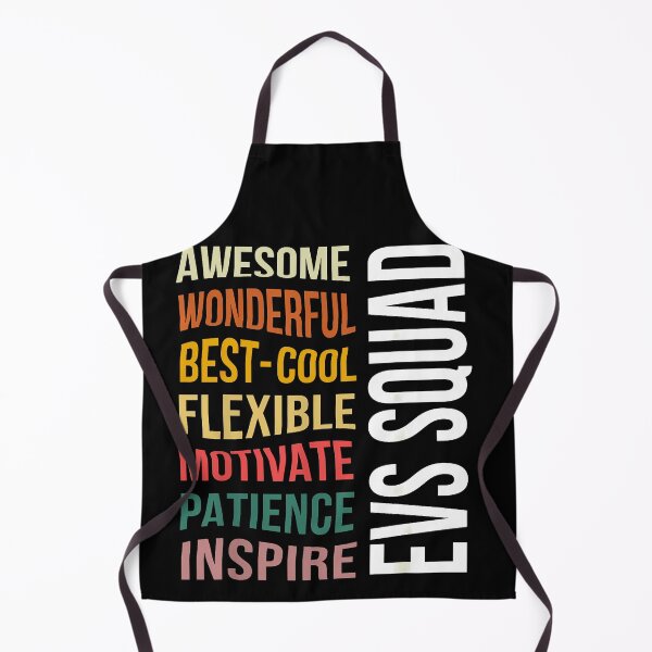 Item preview, Awesome Wonderful Best Cool Flexible Motivate Patience Inspire EVS Squad Text Fan Apparel designed and sold by Sendowart.