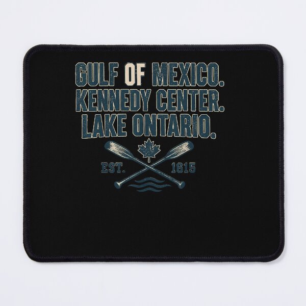 Item preview, Gulf of Mexico Kennedy Center Lake Ontario Crossed Oars Maple Leaf Est 1615 Fan Apparel designed and sold by Sendowart.