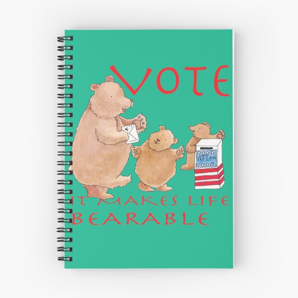 Item preview, Vote: It Makes Life Bearable designed and sold by PandaChronicle.