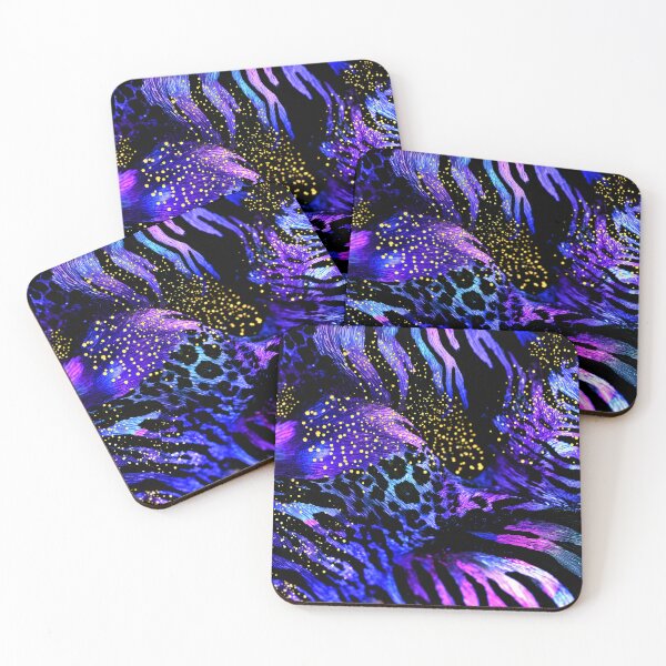 Item preview, Midnight Blue Animal (Faux) Shimmers Cosmic Abstract Designs designed and sold by DEC02.
