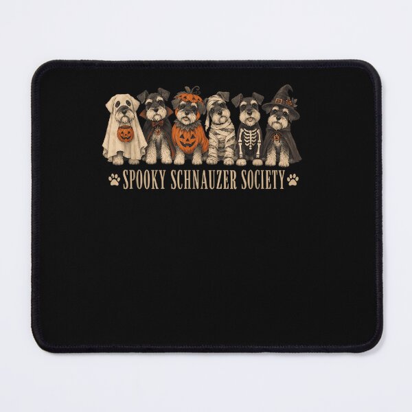 Item preview, Spooky Schnauzer Society Halloween Costumes Dogs Cute Fan Apparel designed and sold by Sendowart.