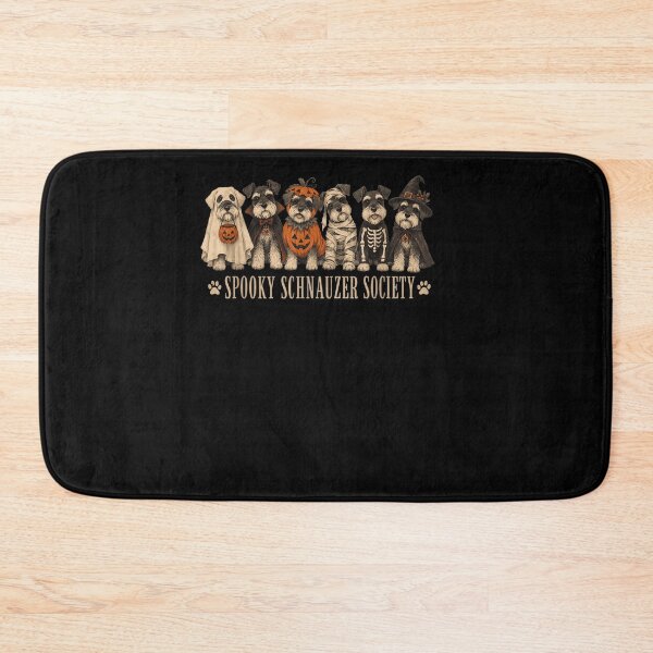 Item preview, Spooky Schnauzer Society Halloween Costumes Dogs Cute Fan Apparel designed and sold by Sendowart.
