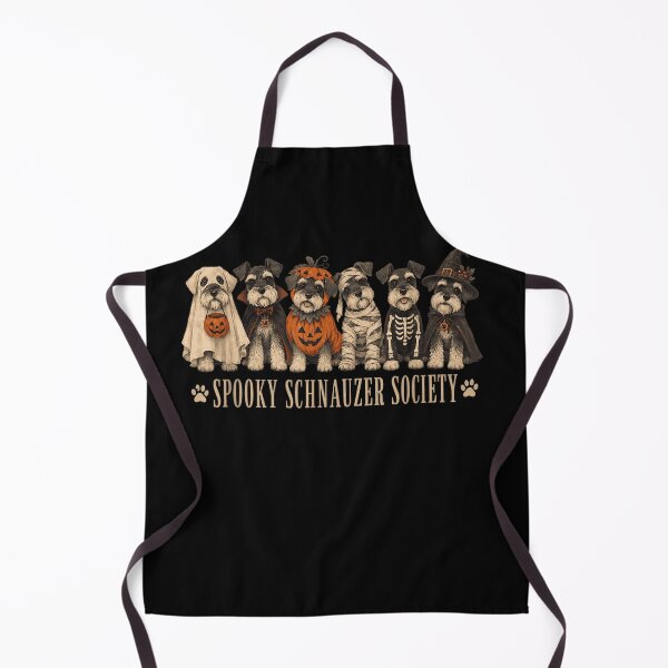Item preview, Spooky Schnauzer Society Halloween Costumes Dogs Cute Fan Apparel designed and sold by Sendowart.