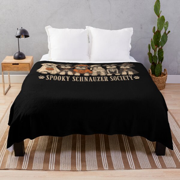 Item preview, Spooky Schnauzer Society Halloween Costumes Dogs Cute Fan Apparel designed and sold by Sendowart.