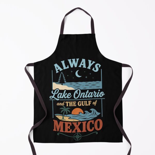 Item preview, Always Lake Ontario and The Gulf of Mexico Night Day Dual Scene Fan Apparel designed and sold by Sendowart.
