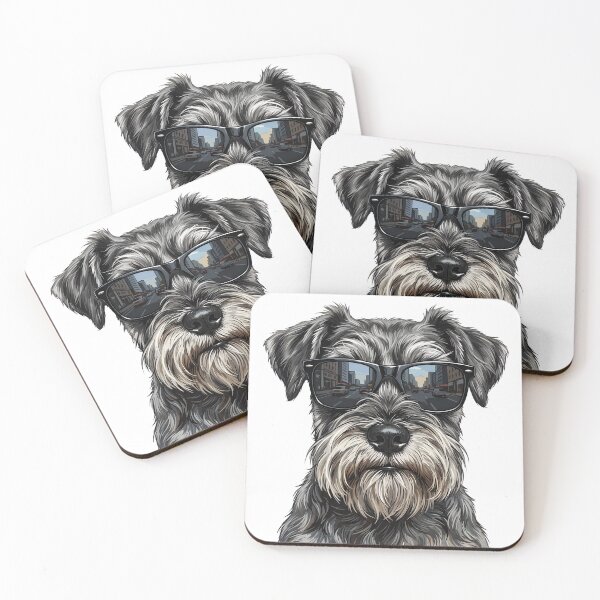 Item preview, Cool Schnauzer designed and sold by VelvetRoom.