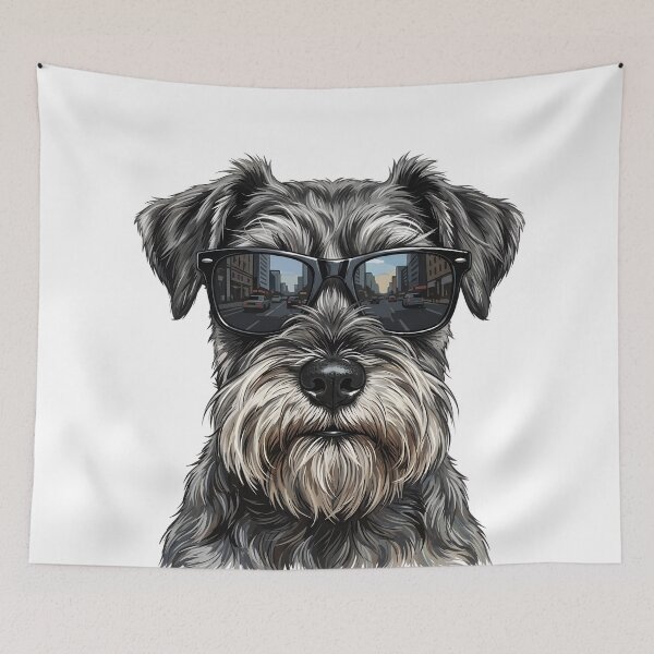 Item preview, Cool Schnauzer designed and sold by VelvetRoom.