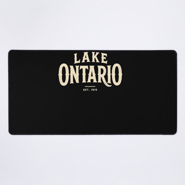 Item preview, Lake Ontario Est 1615 Simple Cream Vintage Text Classic Fan Apparel designed and sold by Sendowart.
