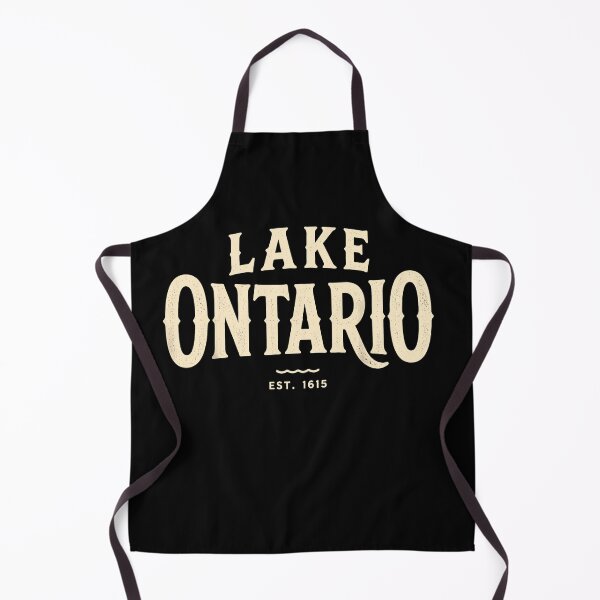 Item preview, Lake Ontario Est 1615 Simple Cream Vintage Text Classic Fan Apparel designed and sold by Sendowart.