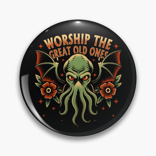 Item preview, Cthulhu Head Tattoo designed and sold by Studio Mootant.