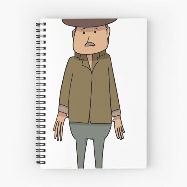 Item preview, Moustached Man Fedora Retro Cartoon Character designed and sold by serialcarachts.