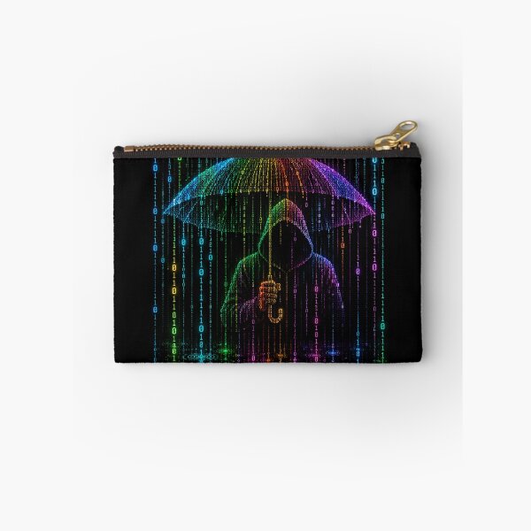 Item preview, Binary Rain — Digital Storm designed and sold by Kicor.