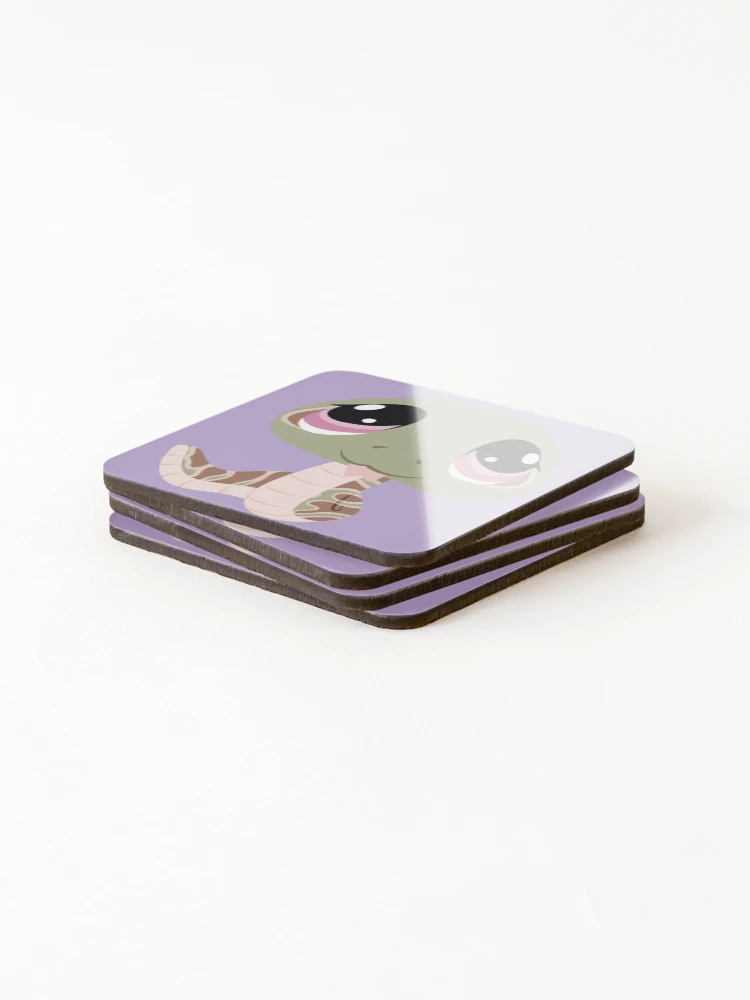 Thumbnail 4 of 5, Coasters (Set of 4), Ball Python designed and sold by That_Blind_Artist.